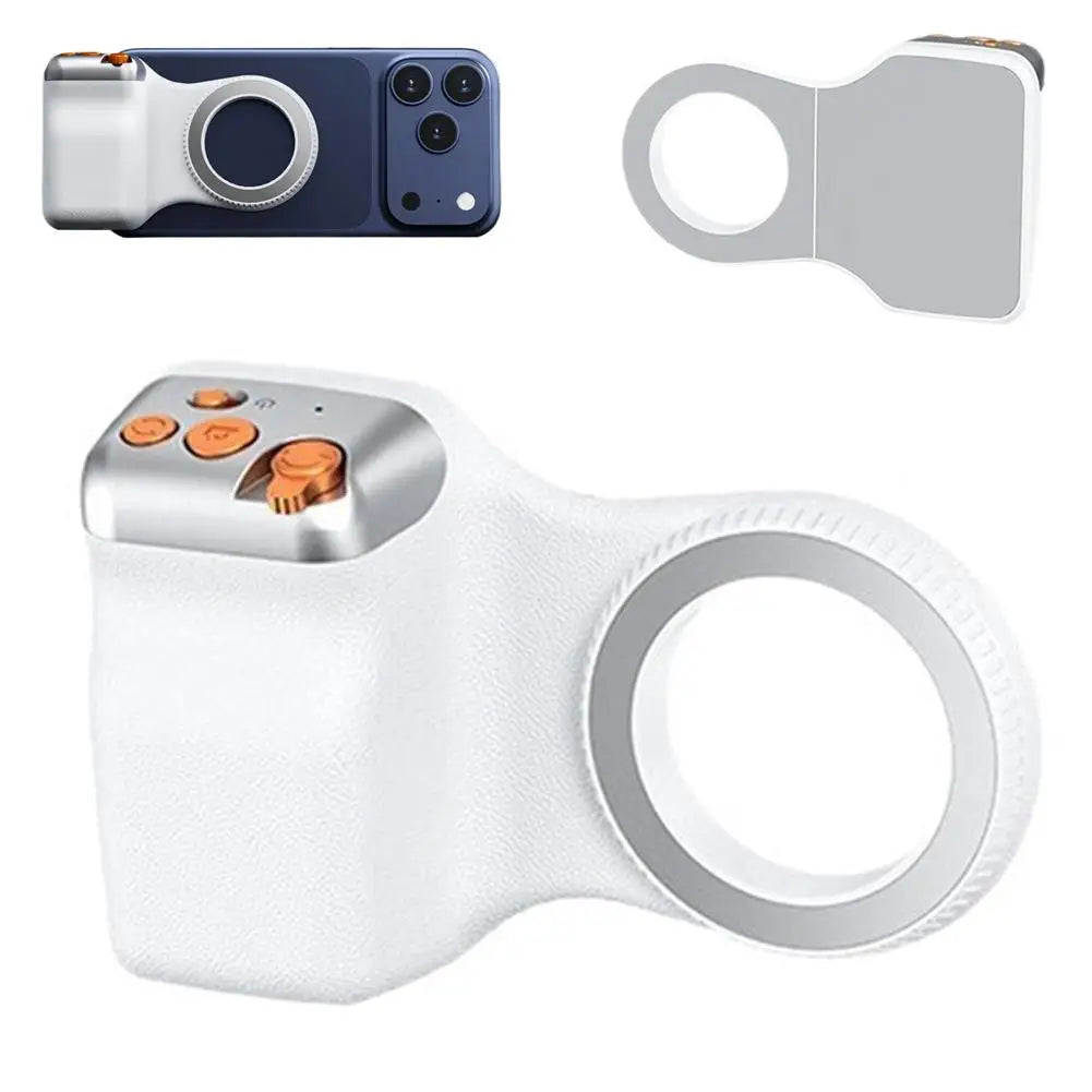 מחזיק מגנטי לטלפון עם MagSafe – ידית ארגונומית לצילום ושלט צילום אלחוטי!