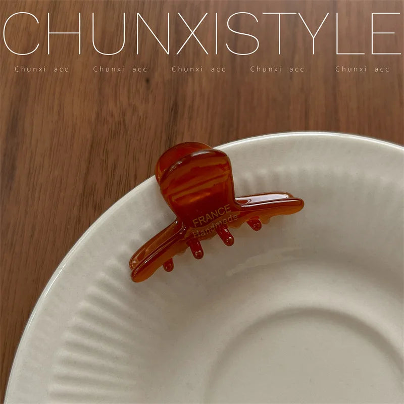 קליפס אצטט קלאסי – Acetate Hair Clip