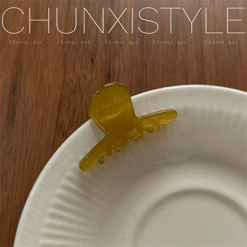 קליפס אצטט קלאסי – Acetate Hair Clip