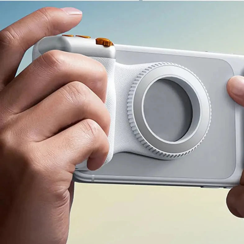 מחזיק מגנטי לטלפון עם MagSafe – ידית ארגונומית לצילום ושלט צילום אלחוטי!