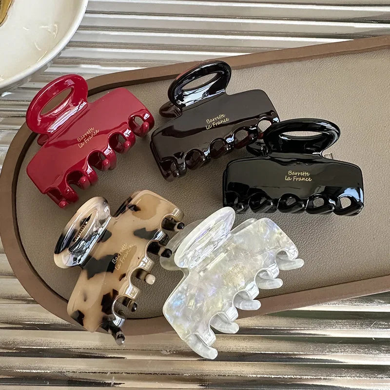 קליפס אצטט קלאסי – Acetate Hair Clip